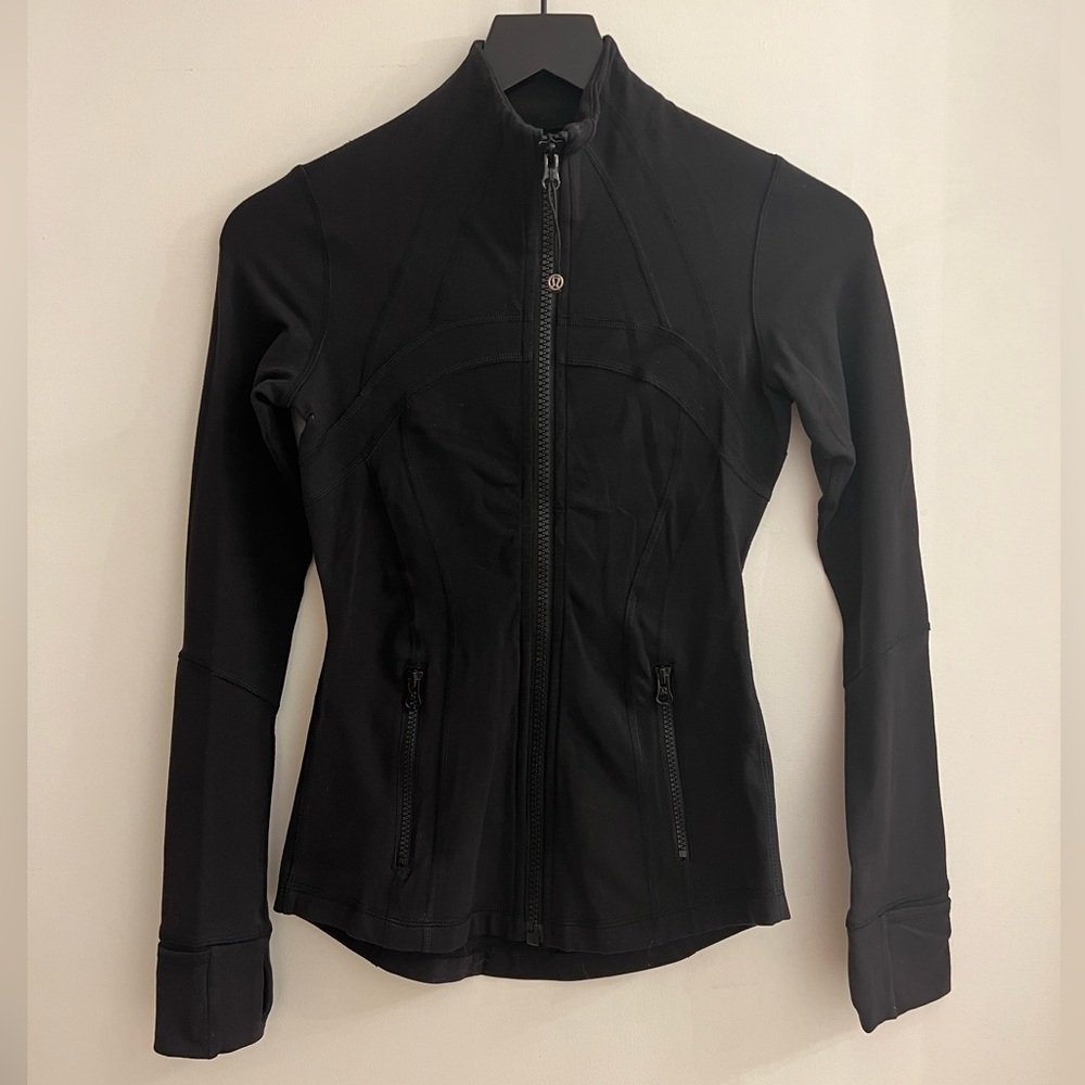 Lululemon Black Define Jacket Size 2